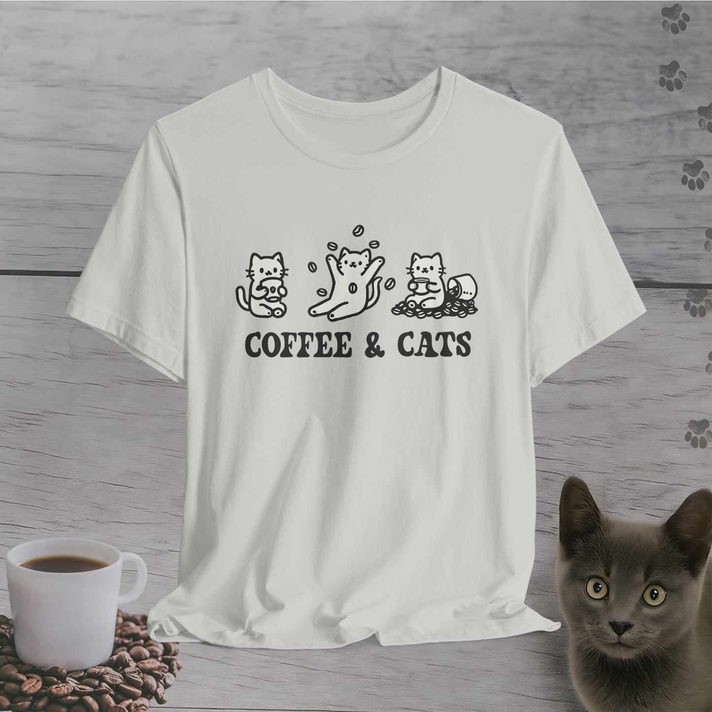 Coffee & Cats T-Shirt