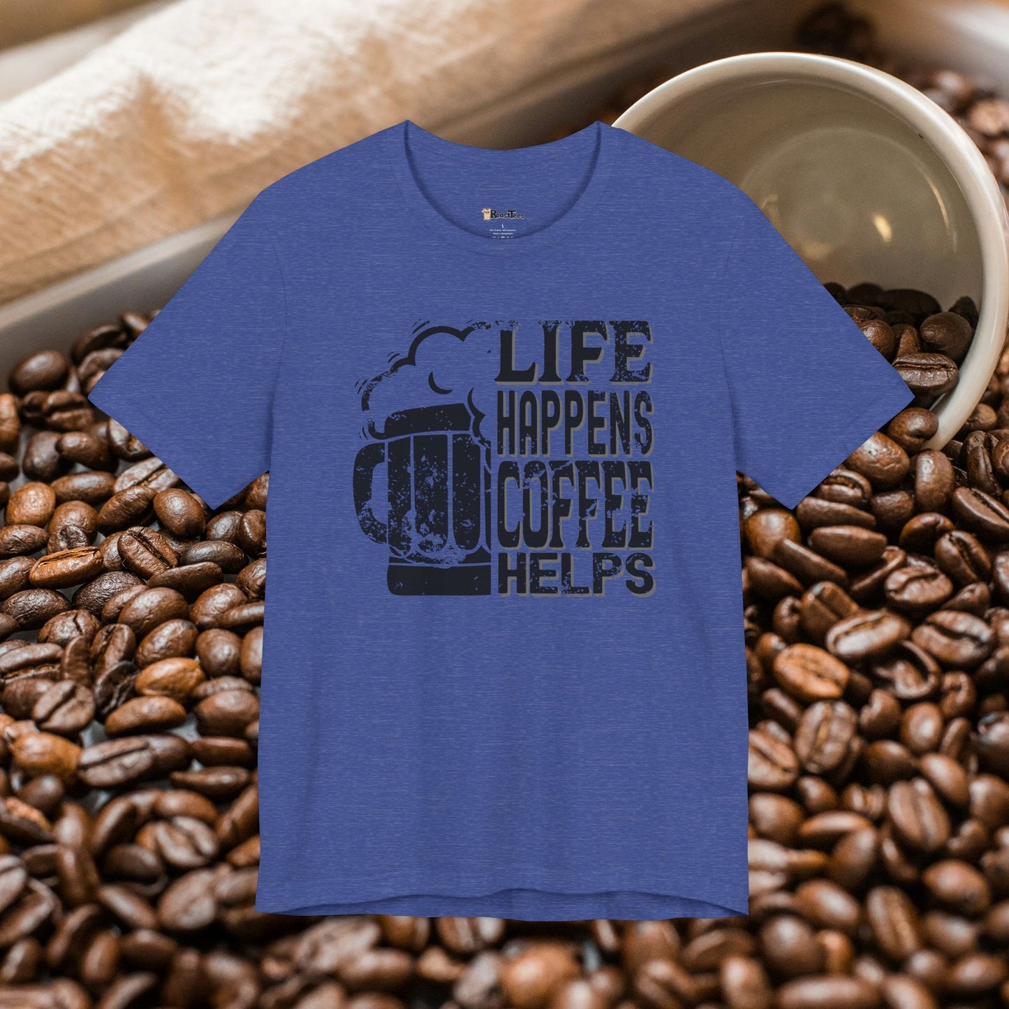 Ironic Coffee Helps T-Shirt