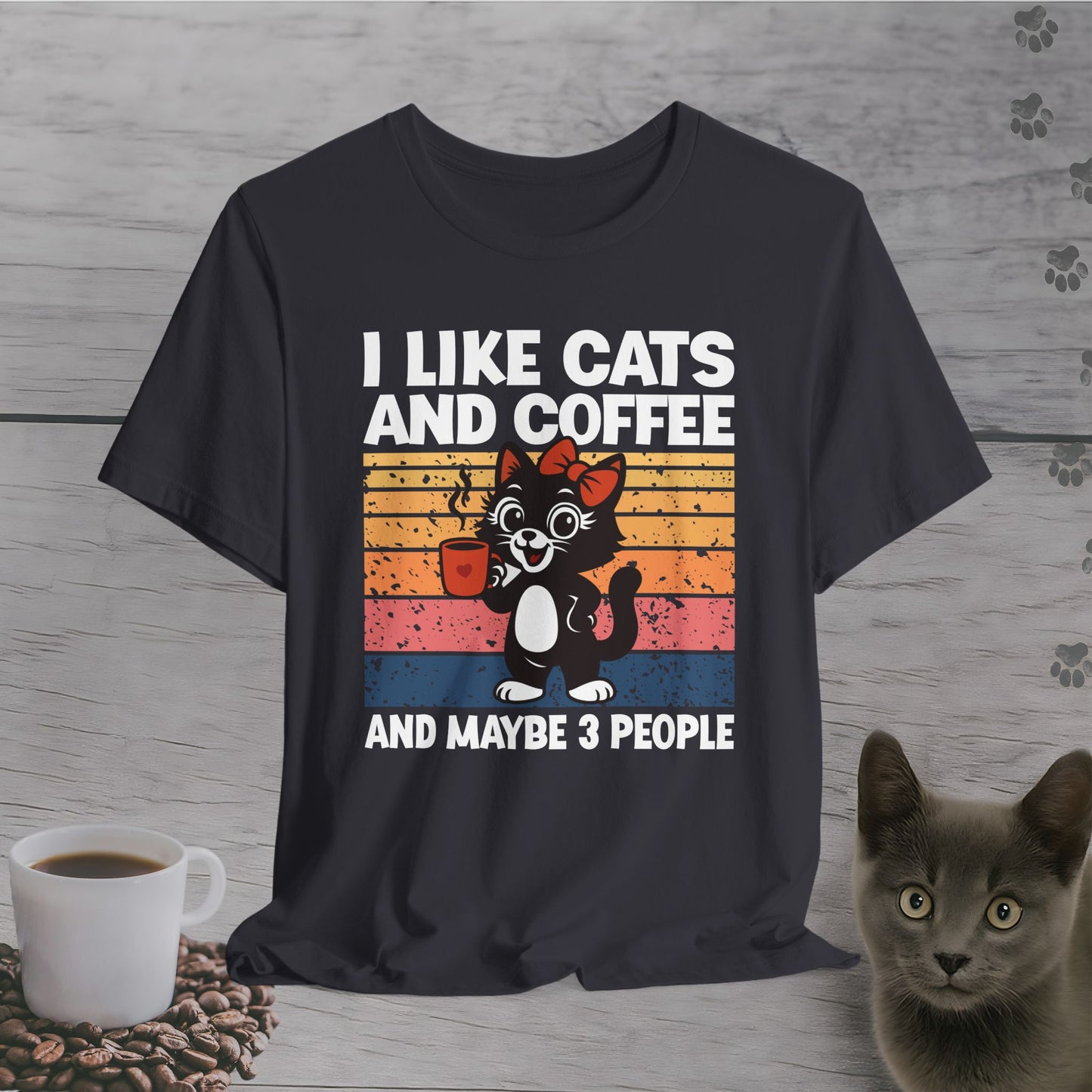 Cute But Not That Social Cat T-Shirt