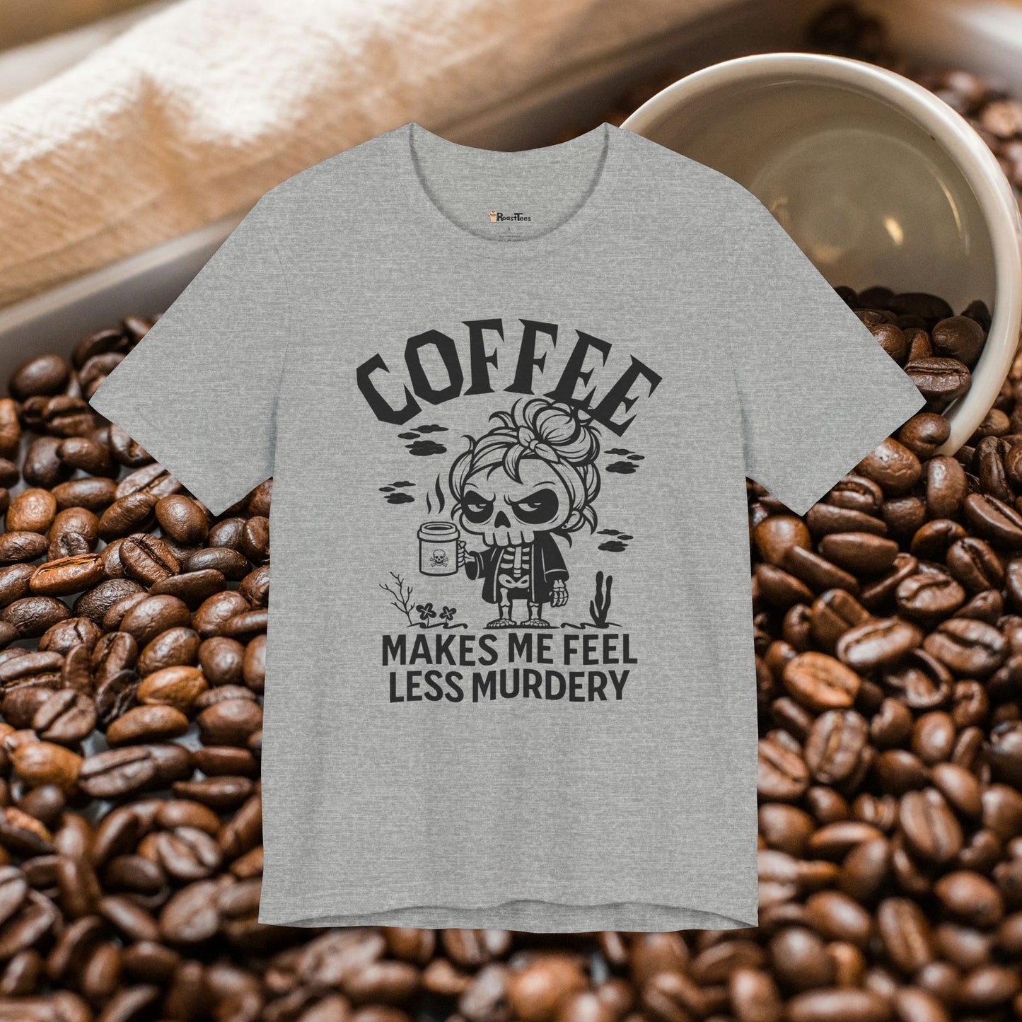 Less Murdery Coffee T-Shirt