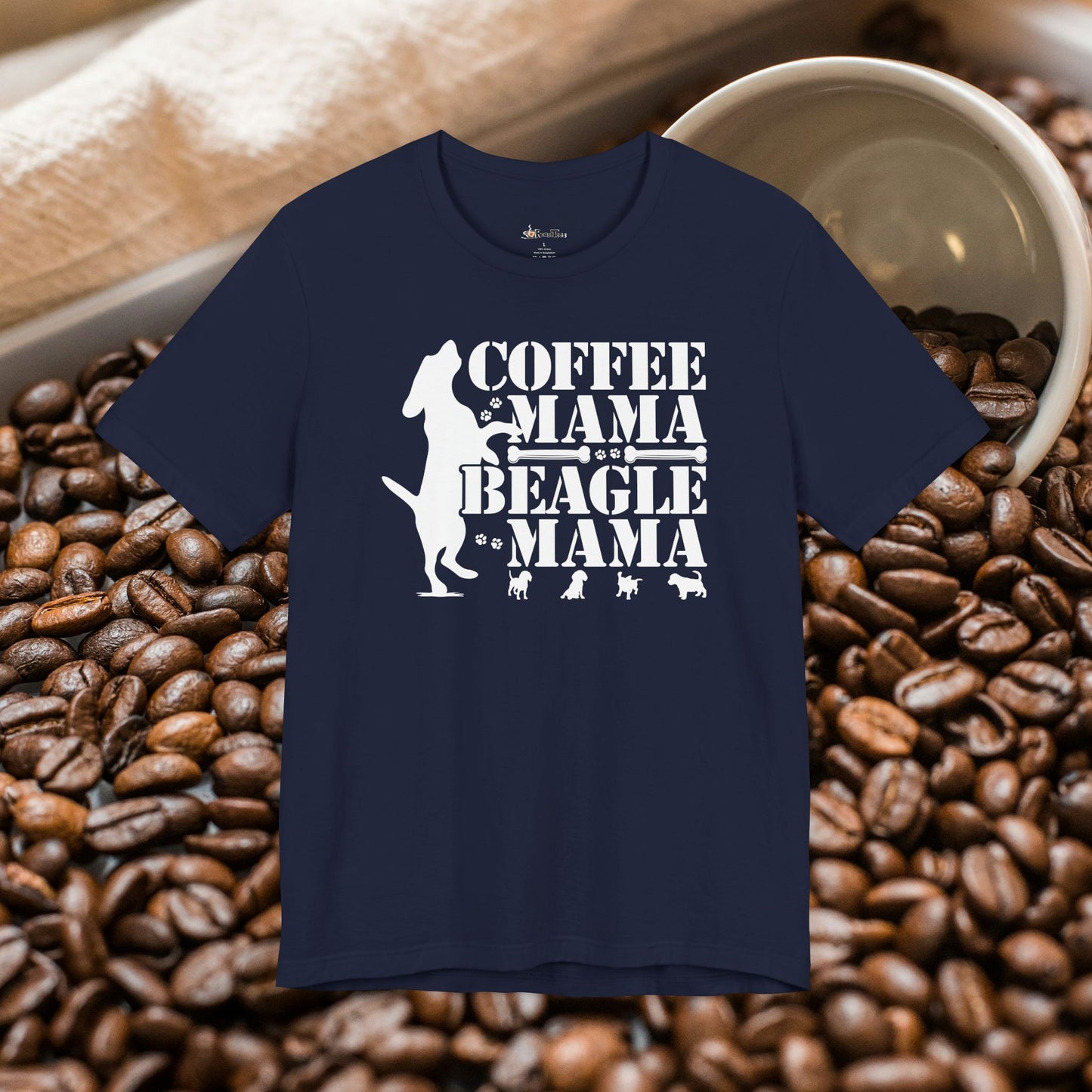 Paws, Coffee, and Beagles T-Shirt