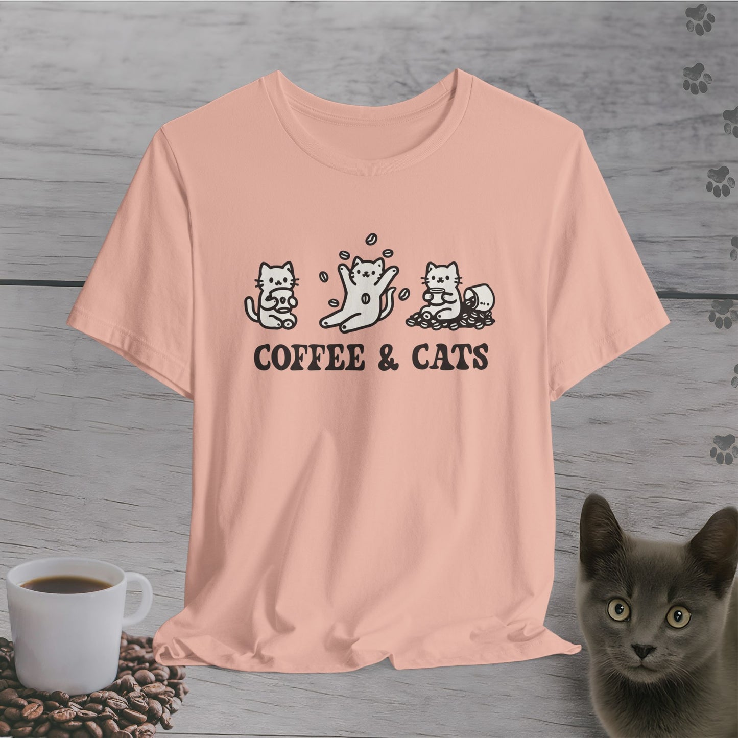 Coffee & Cats T-Shirt