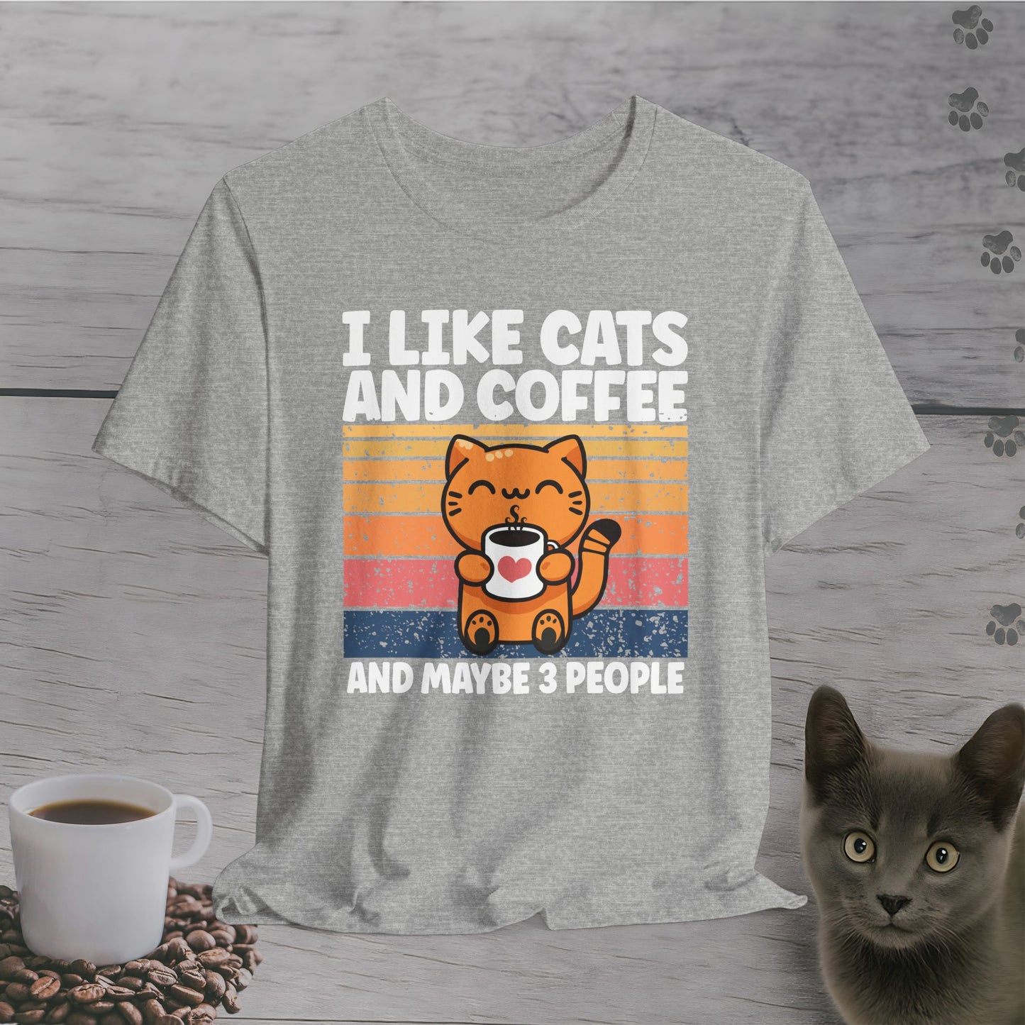 I Like Coffee and Maybe 3 People T-Shirt