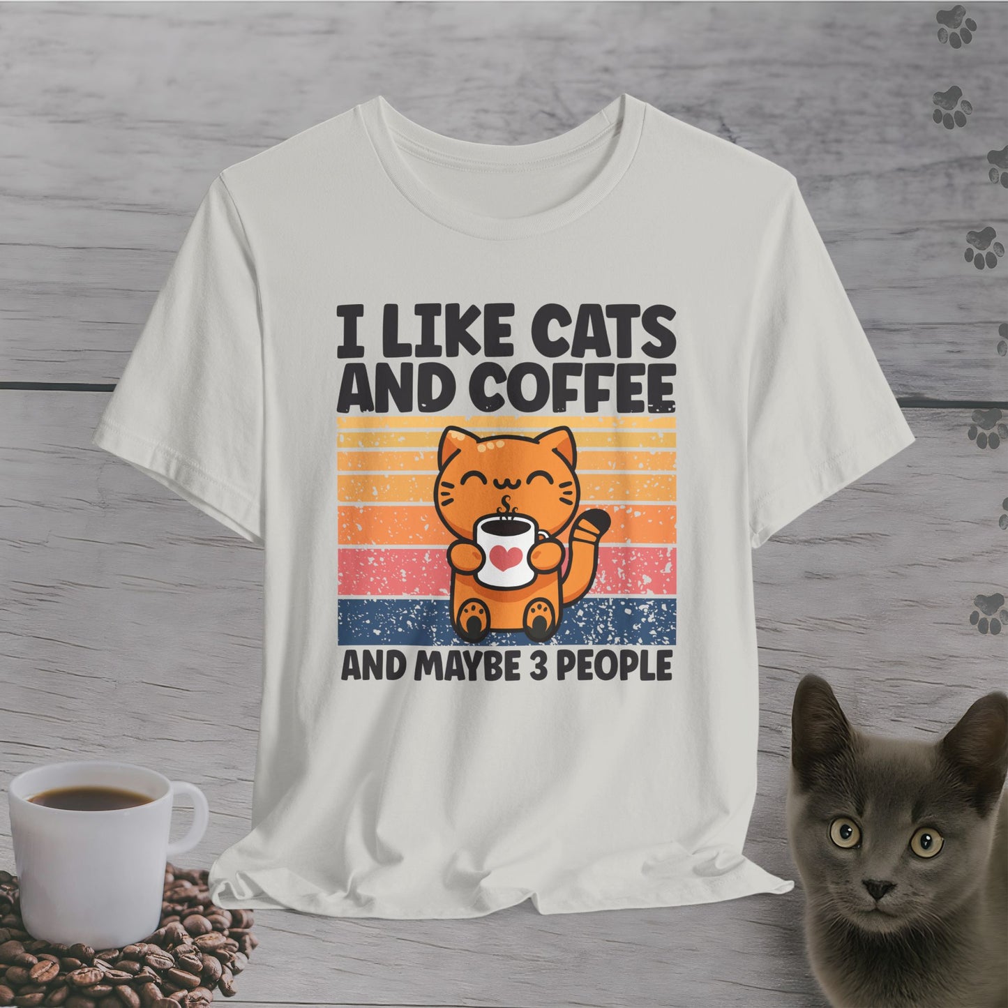 I Like Coffee and Maybe 3 People T-Shirt