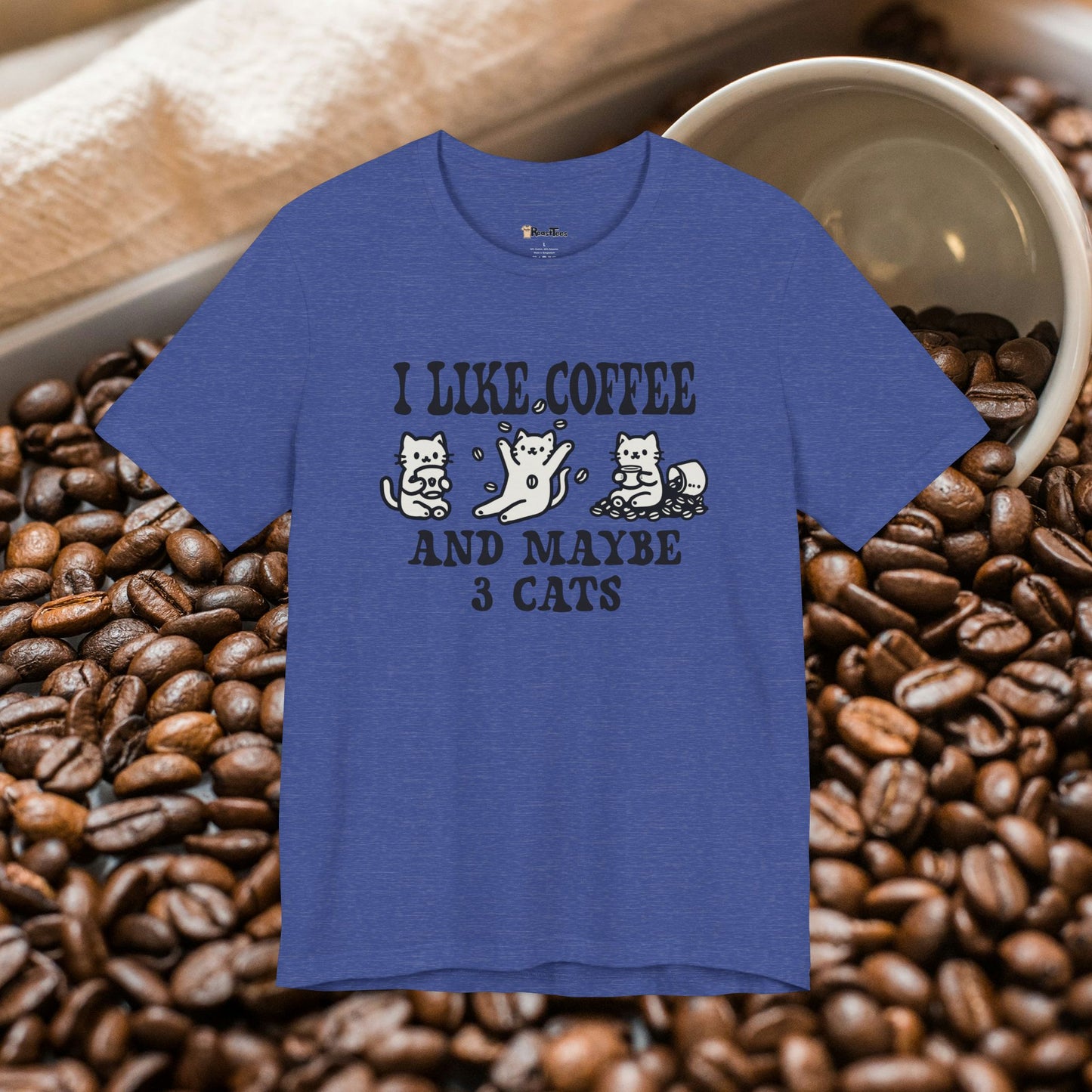 I Like Coffee and Maybe 3 Cats T-Shirt