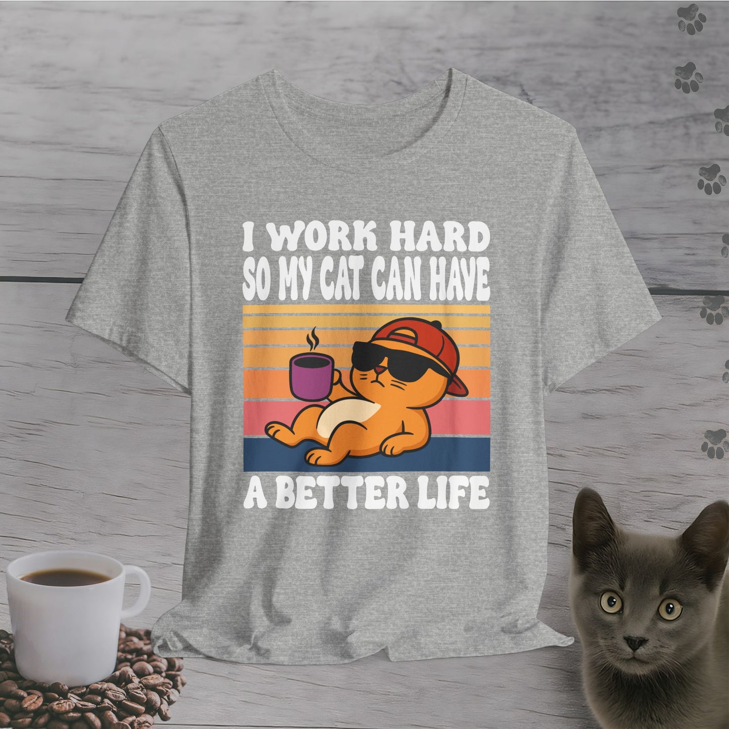 Working for the Cat T-Shirt