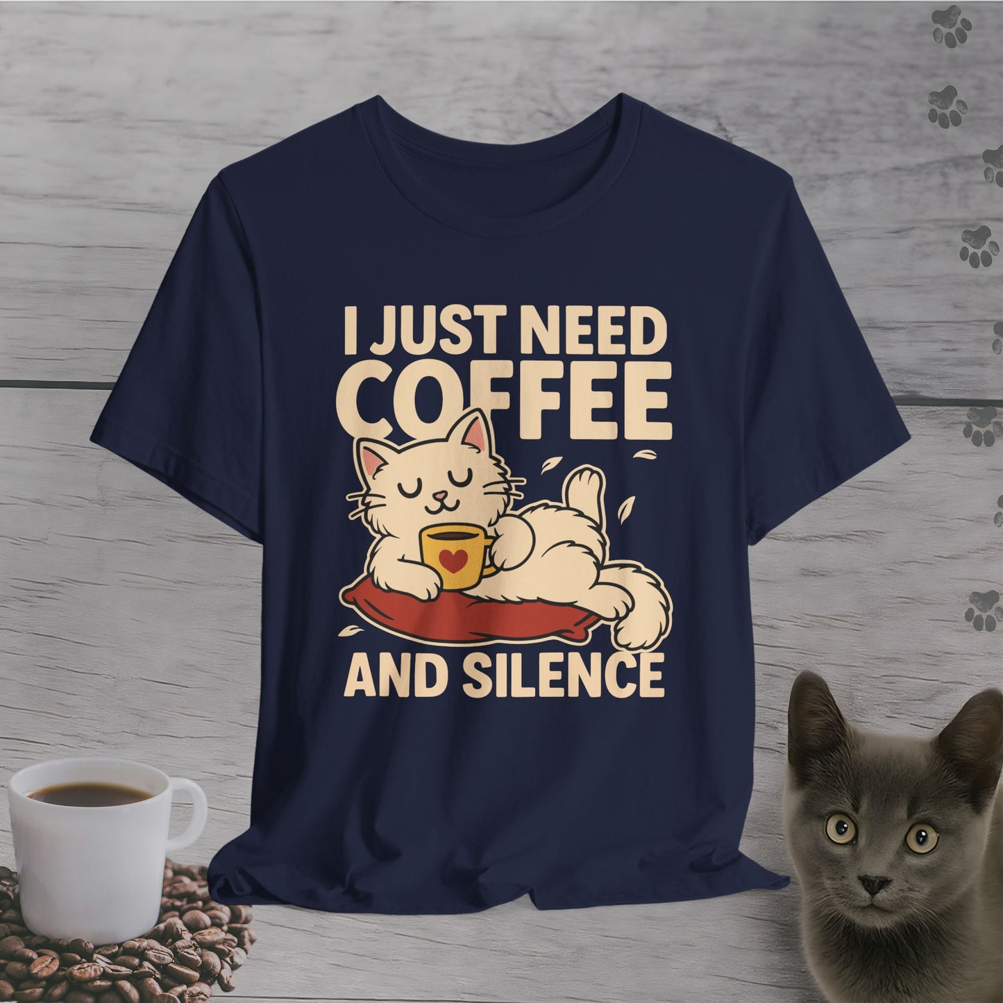 Coffee and Silence T-Shirt