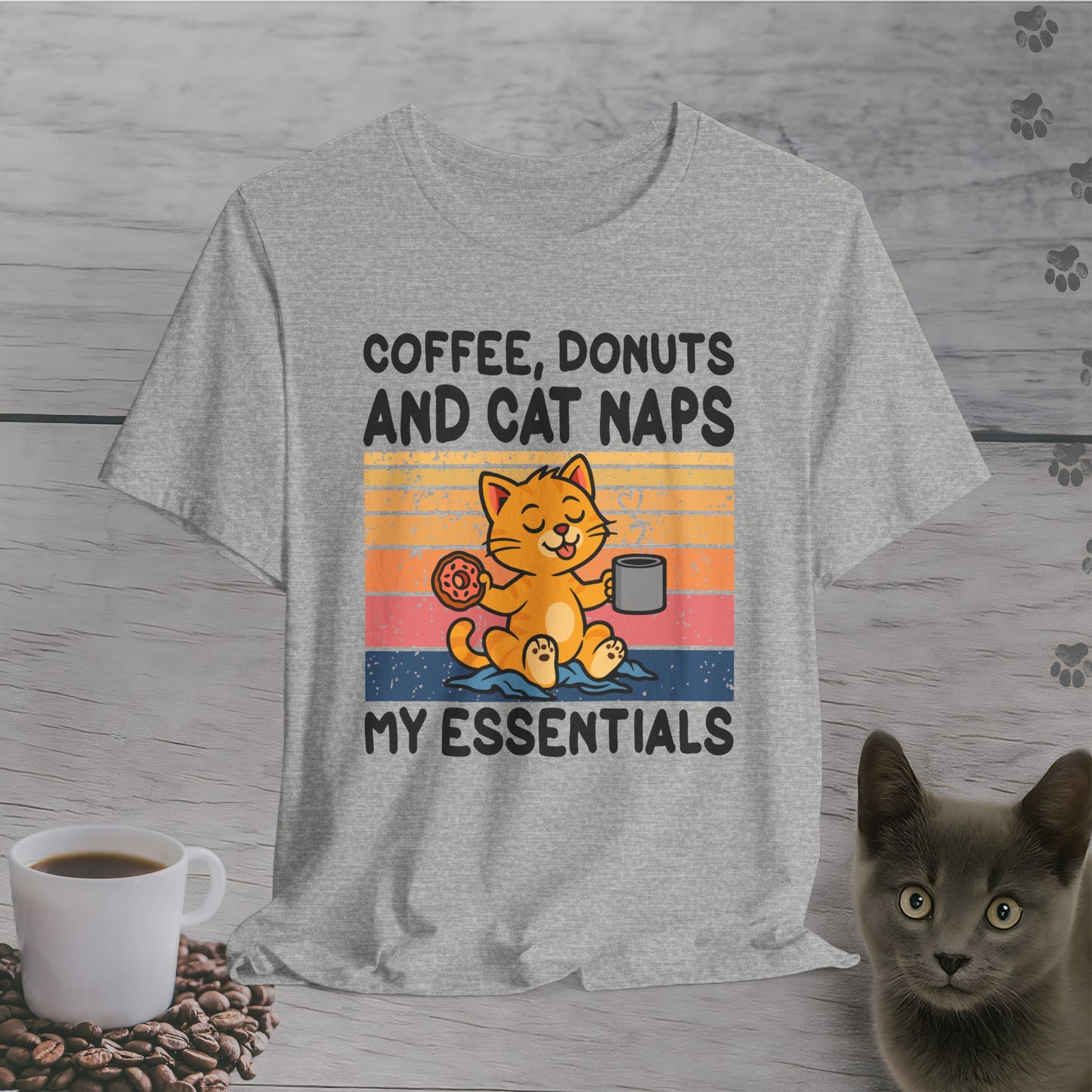 Donuts and Cat Naps T-Shirt