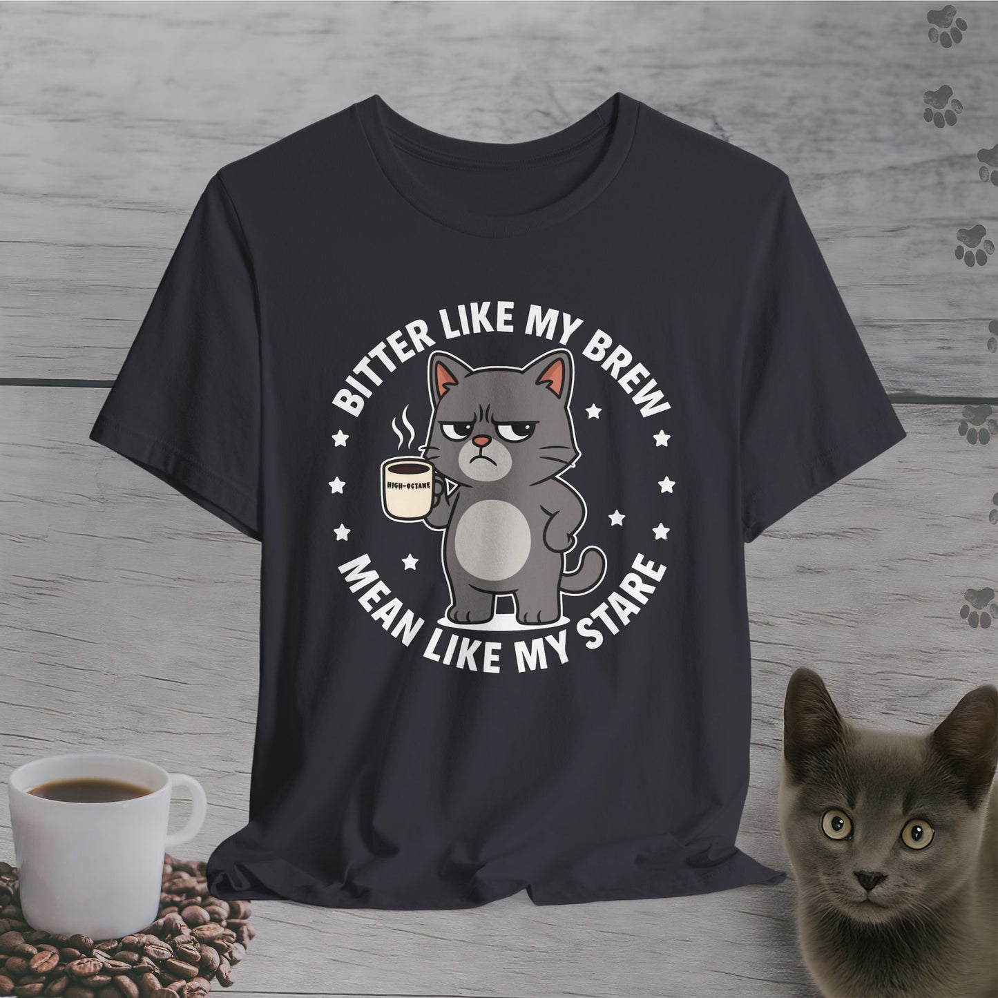 High-Octane Cat Attitude T-Shirt