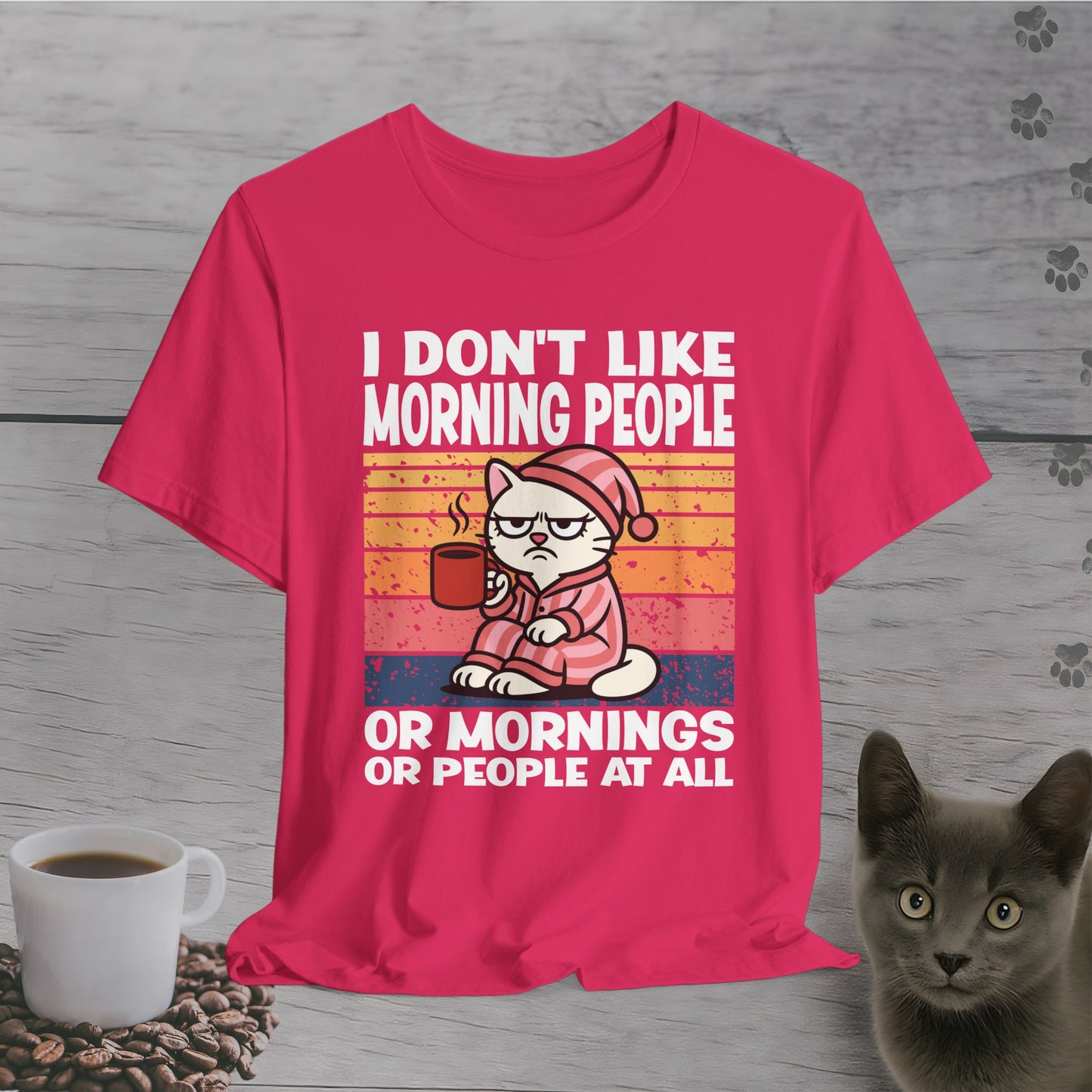 No Mornings No People at All T-Shirt