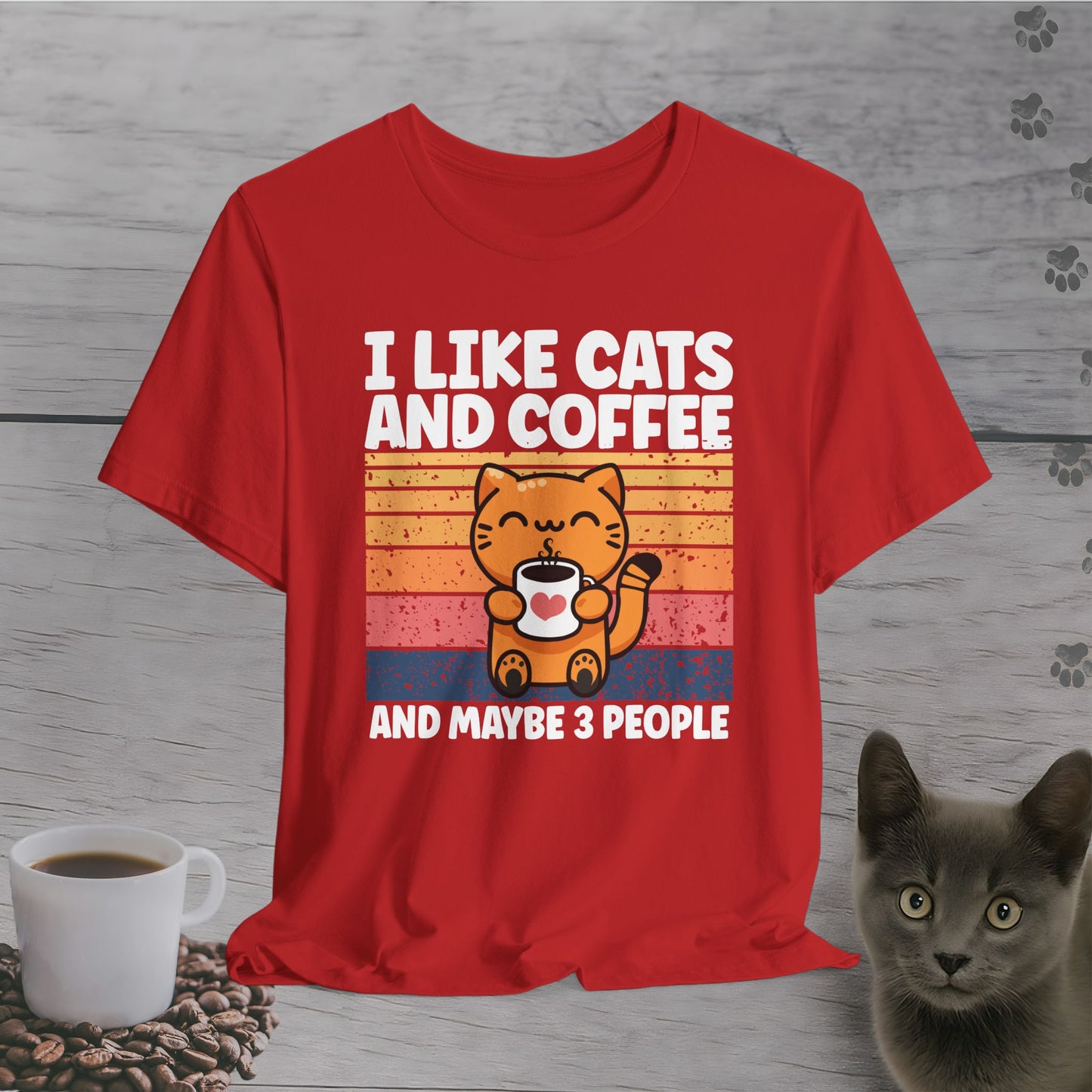 I Like Coffee and Maybe 3 People T-Shirt