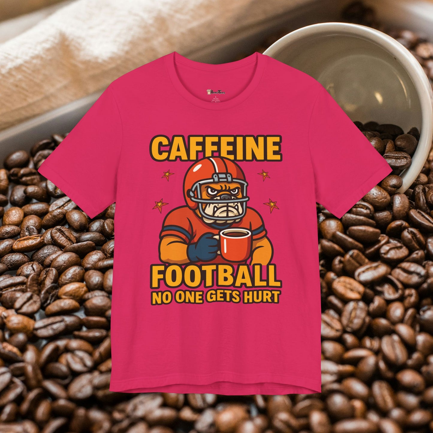 Caffeine Before Kickoff T-Shirt